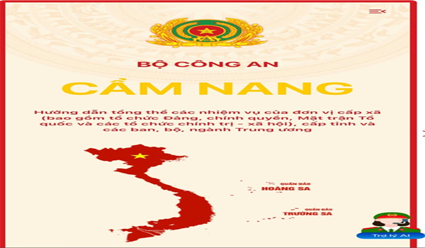 Cẩm nang hướng dẫn tổng thể các nhiệm vụ đơn vị cấp xã, cấp tỉnh và các bộ, ban, ngành trung ương