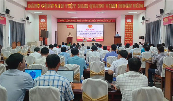 Tổng kết công tác chỉ đạo, điều hành và tình hình kinh tế- xã hội năm 2024, phương hướng, nhiệm vụ năm 2025